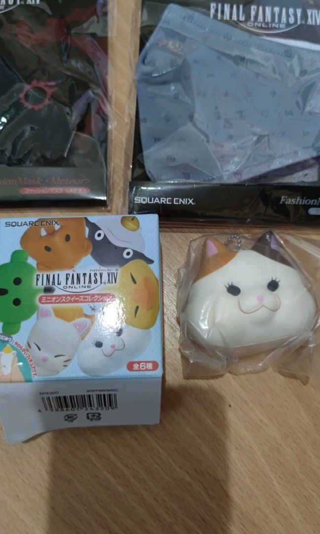 Square enix store fat cat plush