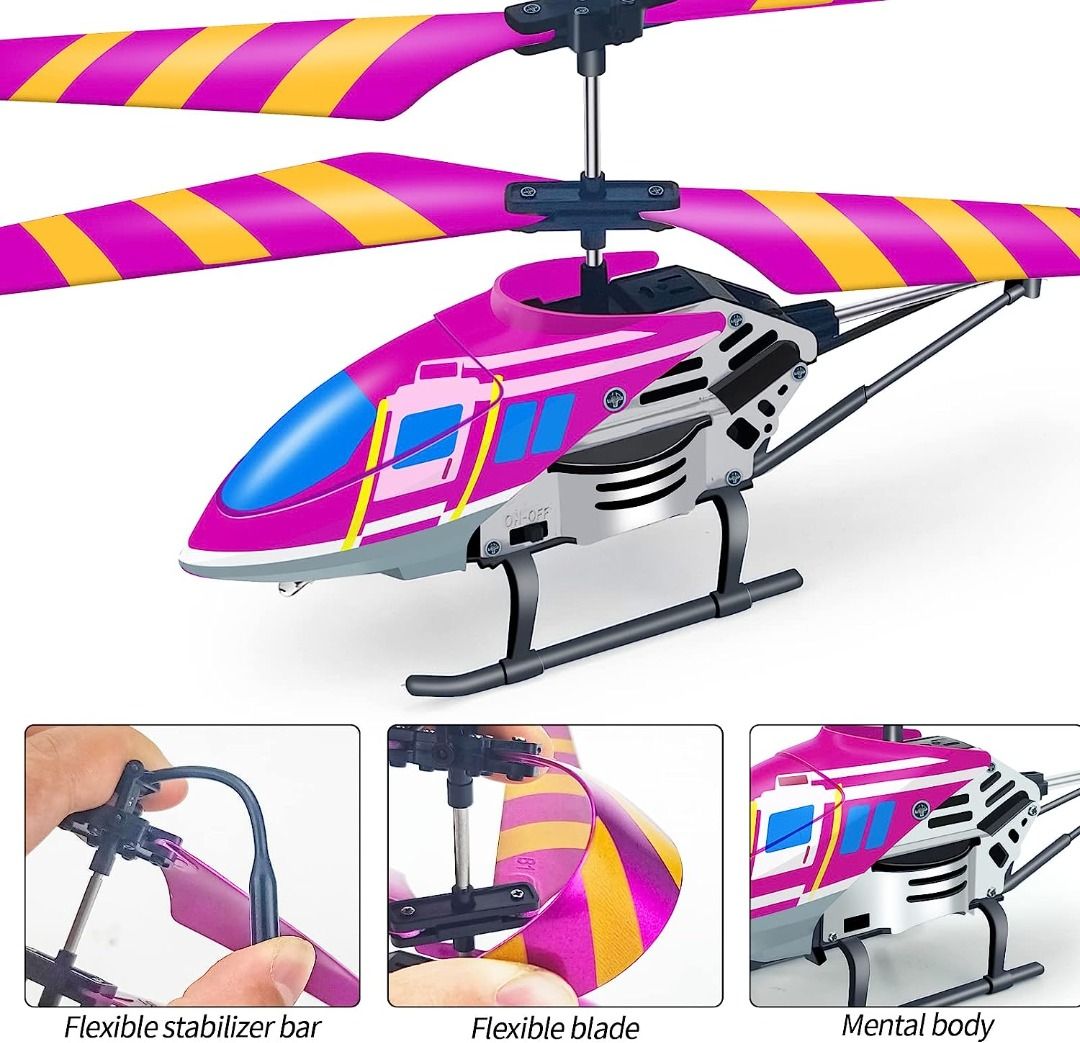 Pink remote control best sale helicopter