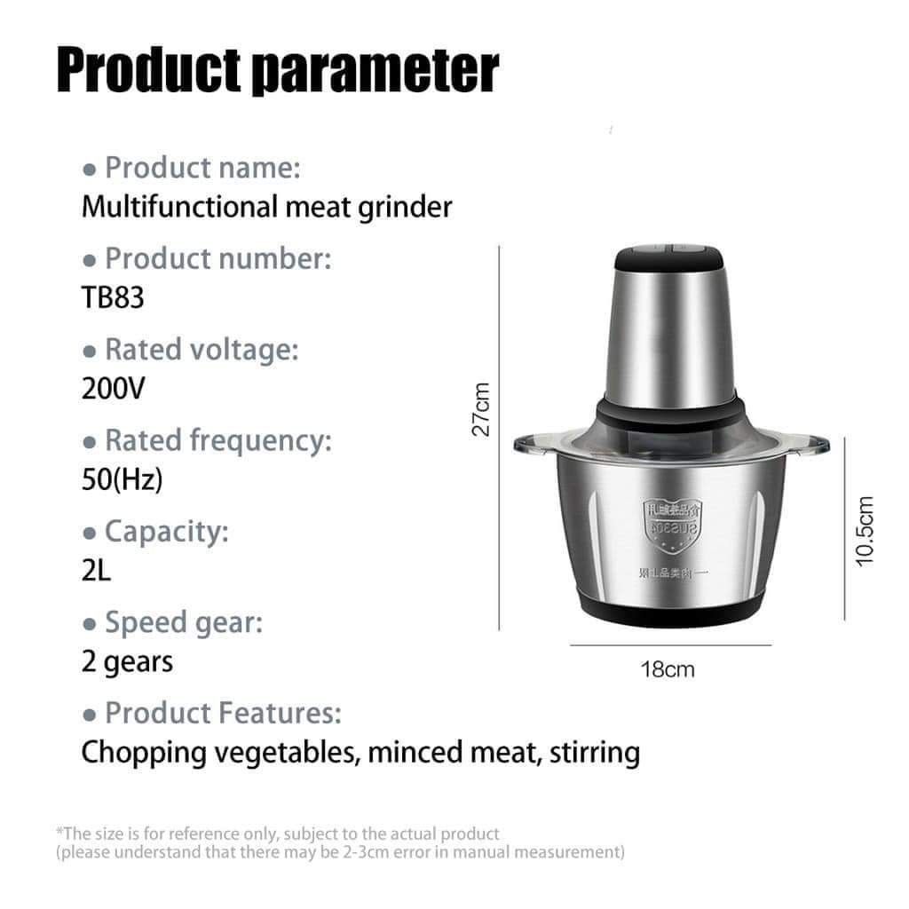Food processor (Category: Cookware & Accessories) located in Mandaluyong City. Submitted by shopmla (Listing ID 1242867553, Image 3). Description: Food processor Stainless Php 380. Sf applies COD Lalamove pabili Gcash Bpi family.