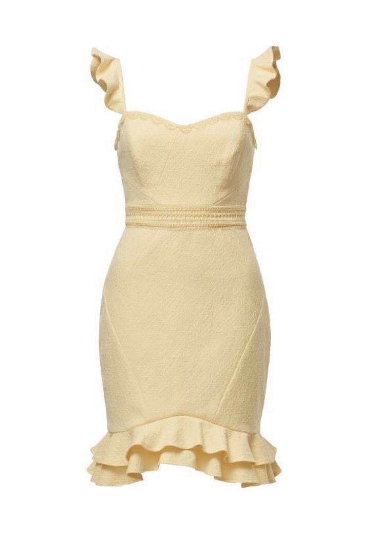 Forever new online yellow dress