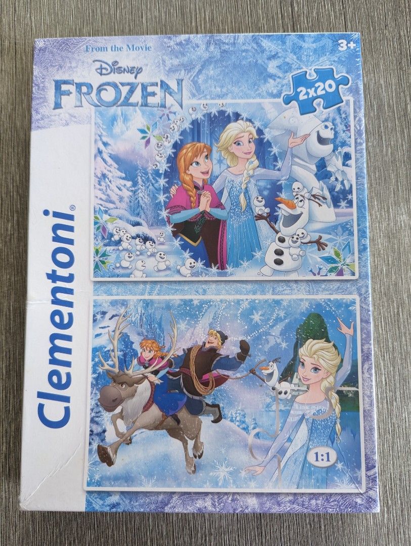 Frozen princess Elsa Anna children puzzle three and up children toddler  cognitive brain development puzzle pieces Disney Frozen princess themed  dual puzzle play games, Hobbies & Toys, Toys & Games on Carousell