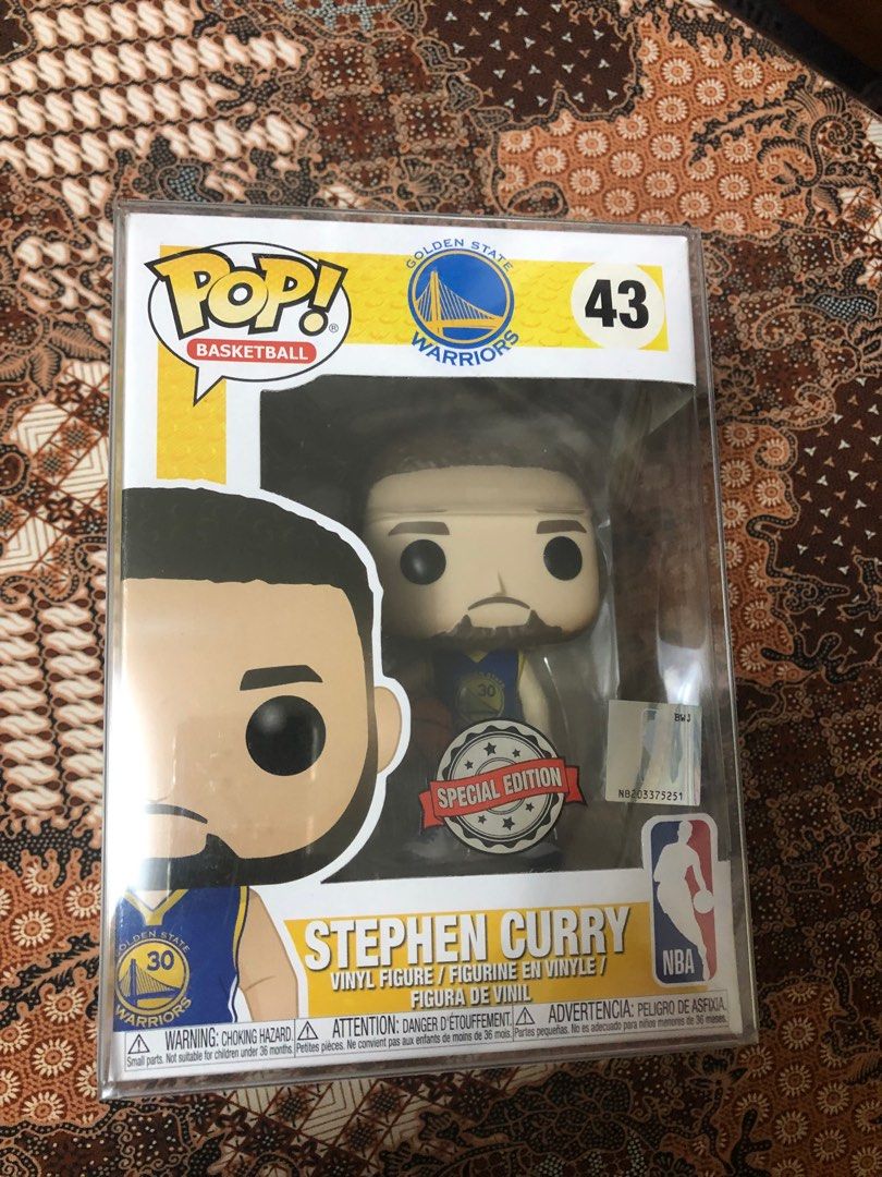 Funko pop steph curry 43 se (Category: Designer & Blind Box Toys) located in Binan City. Submitted by tripwirecollectibles (Listing ID 1242804722, Image 1). Description: .