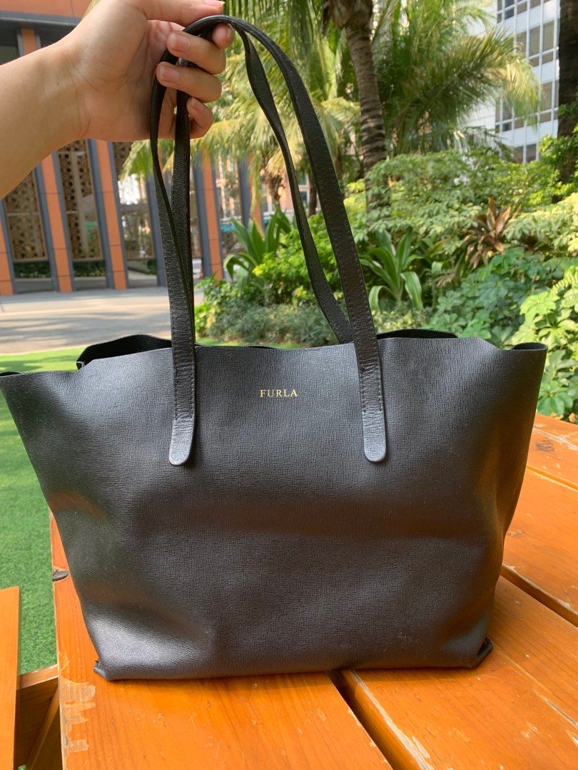 Furla sally small tote, Luxury, Bags & Wallets on Carousell
