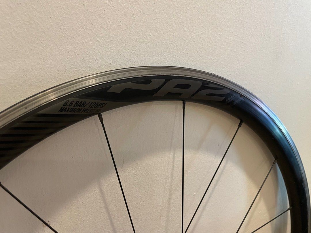 Giant PA2 wheelset (40mm), Sports Equipment, Bicycles