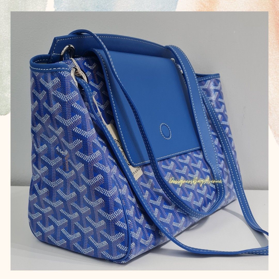 Goyard Sac Rouette PM Bleu Ciel Shoulder Bag, Luxury, Bags
