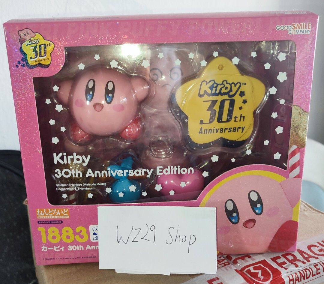  GOOD SMILE COMPANY Kirby (30th Anniversary Edition) Nendoroid  Action Figure : Toys & Games