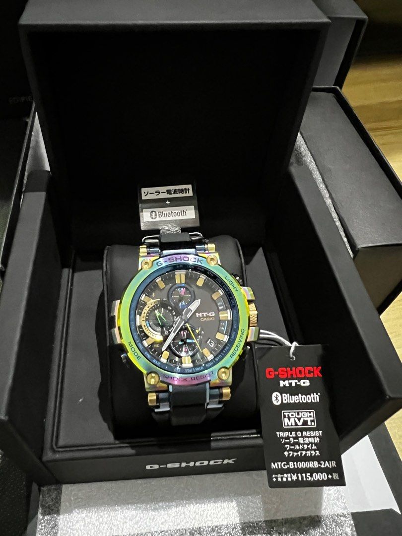 G Shock MTG B1000RB 2AJR Lunar Rainbow