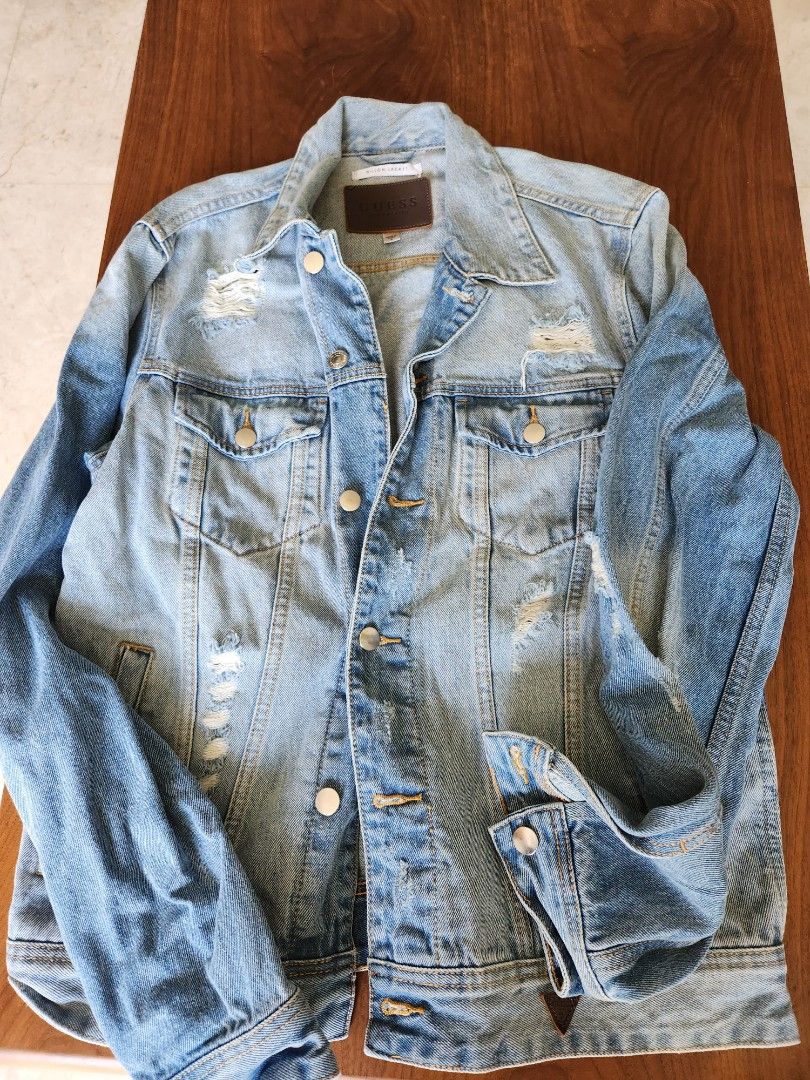 Guess Denim Jacket Men s Fashion Coats Jackets and Outerwear on