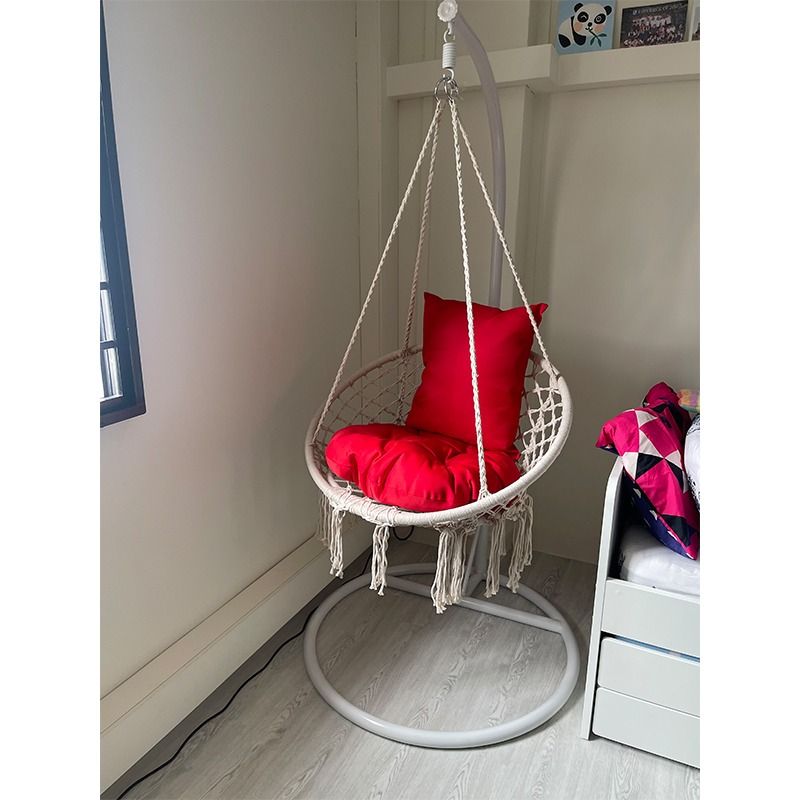 Hanging chair indoor single home balcony swing net red hanging