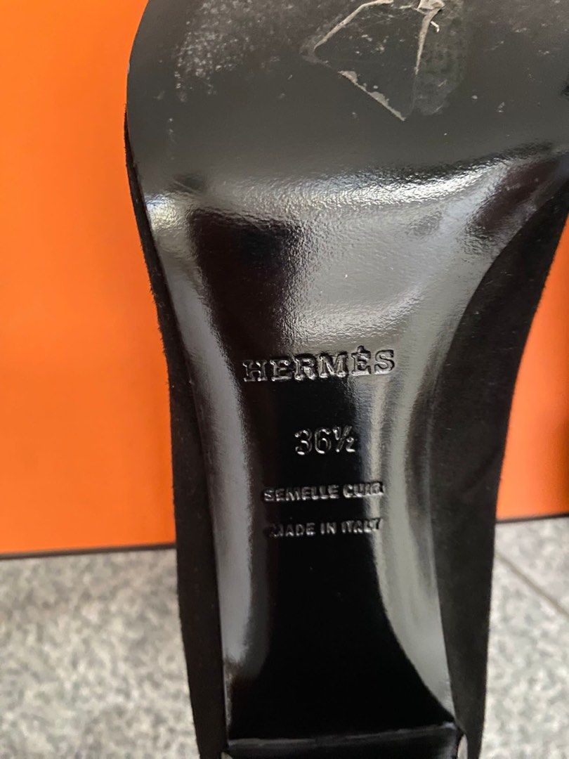hermes semelle cuir