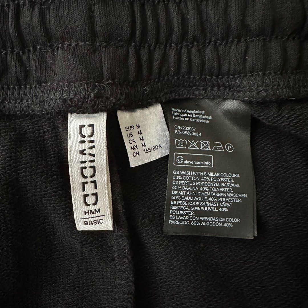 H and m sweatpant shorts sales