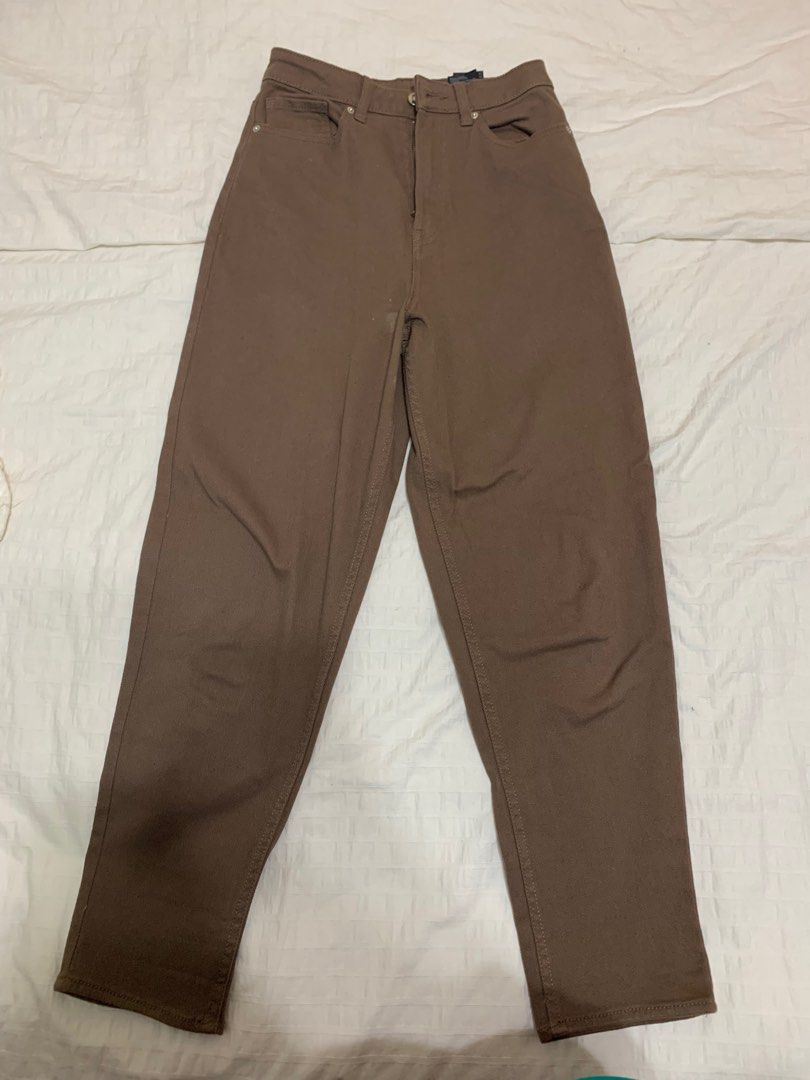 h&m brown jeans