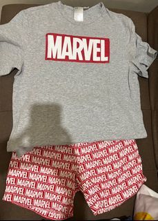 H&M Marvel Shirt and Shorts Set