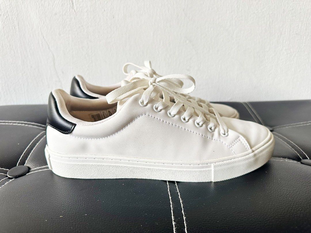 White h&m deals sneakers