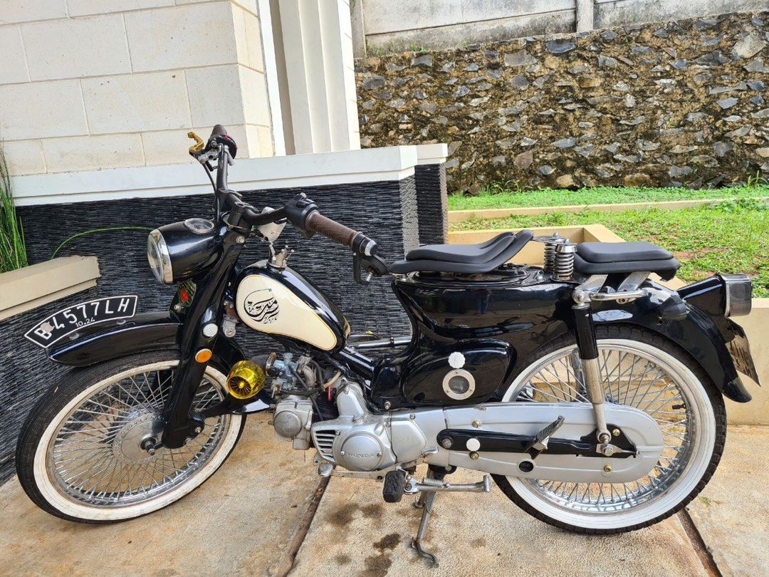 Motor custom store honda c70