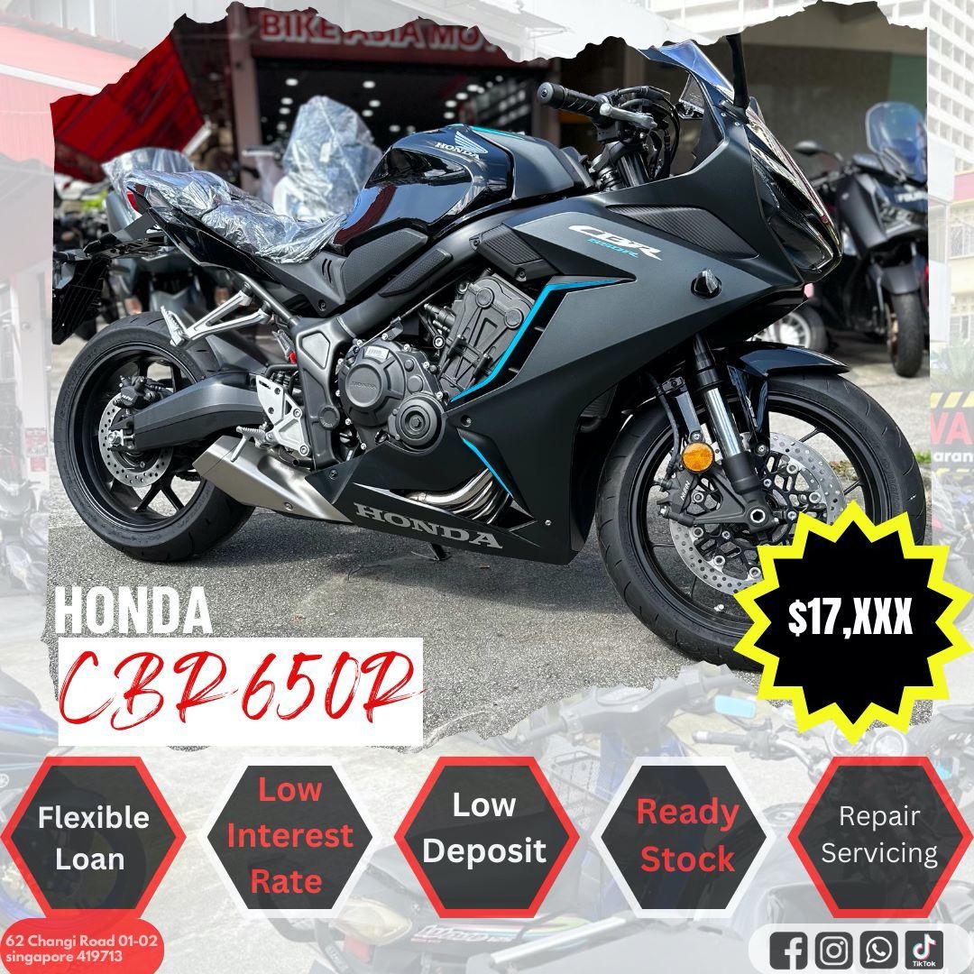 honda cbr650r, Motorcycles, Motorcycles for Sale, Class 2 on Carousell
