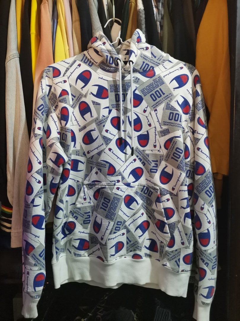 Hoodie champion rare fullprint Men s Fashion Coats Jackets and