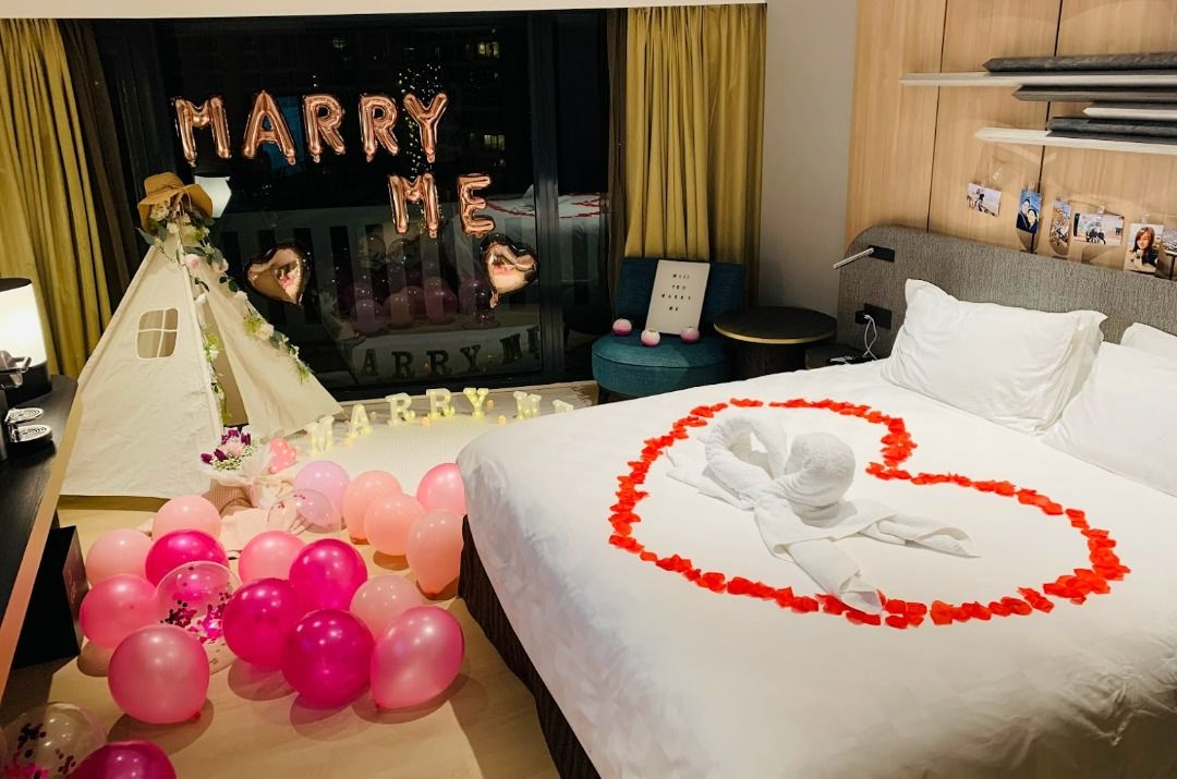 Hotel anniversary set up, special event moments, Set up with