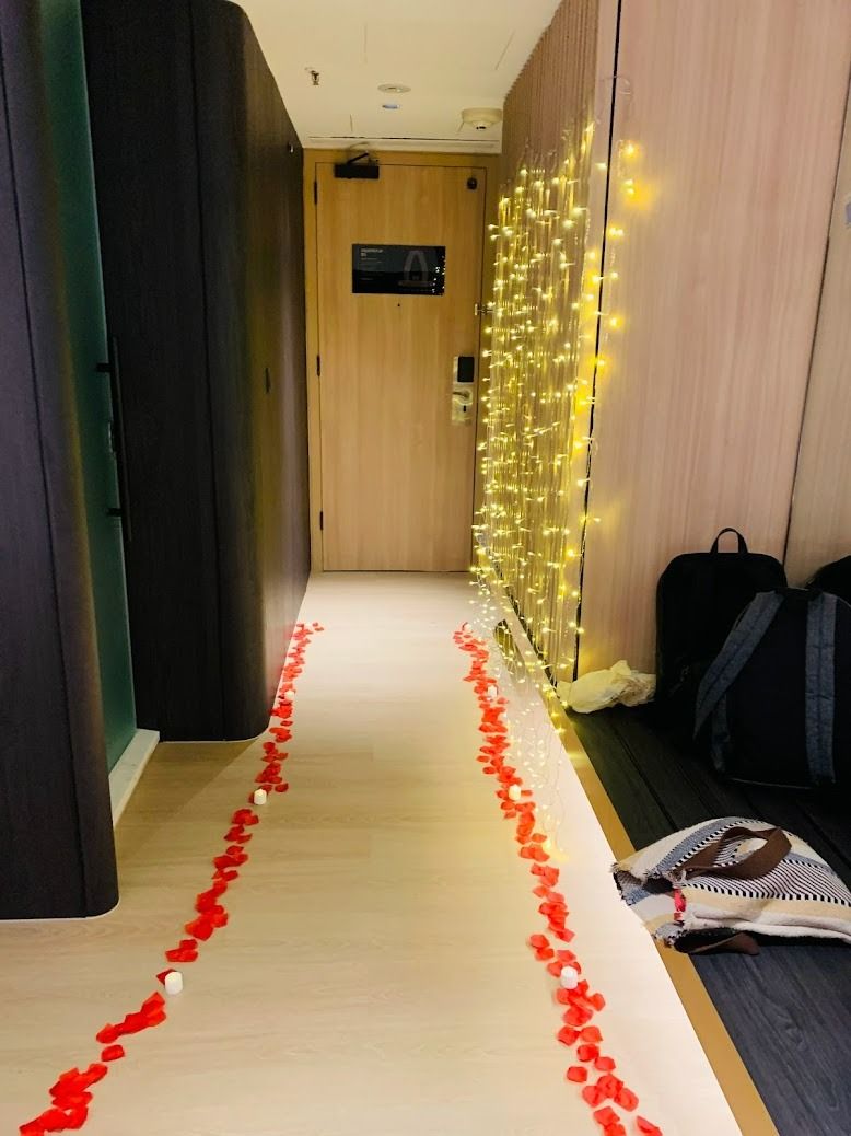 Hotel anniversary set up, special event moments, Set up with