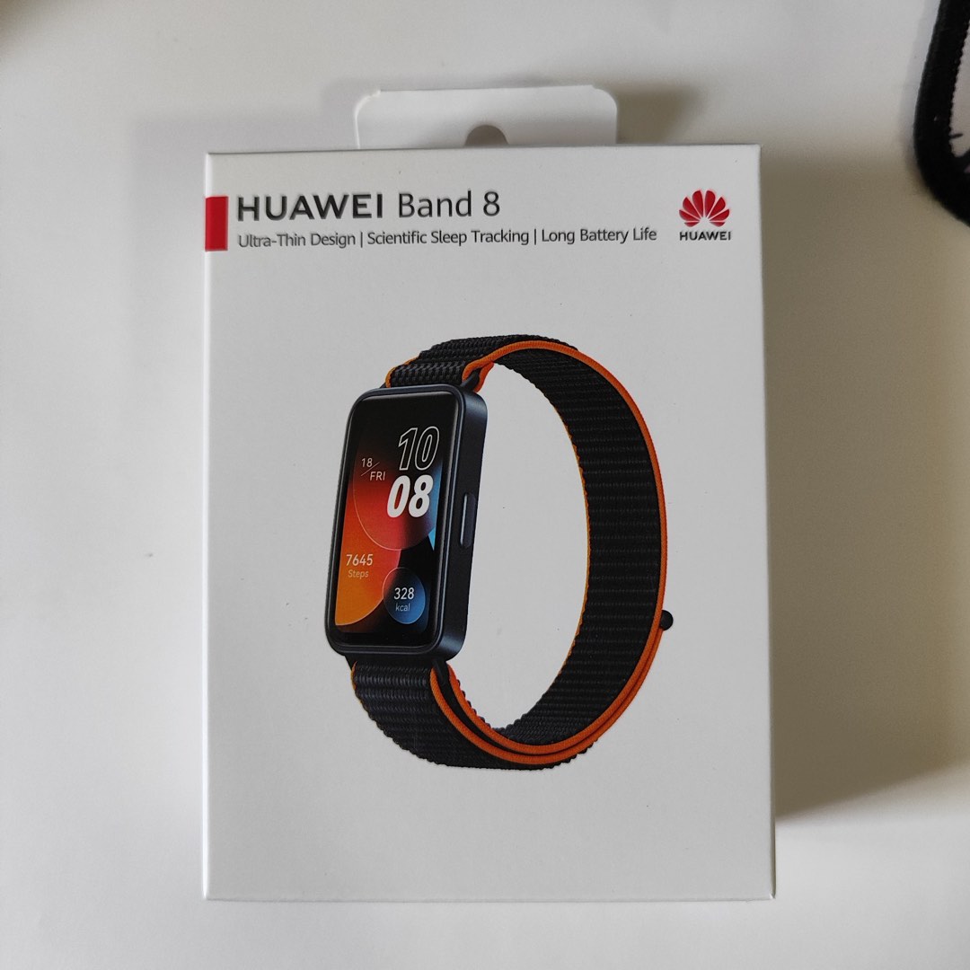 Huawei Band 8 Malaysia release - new Orange Nylon Strap model, priced at  RM229