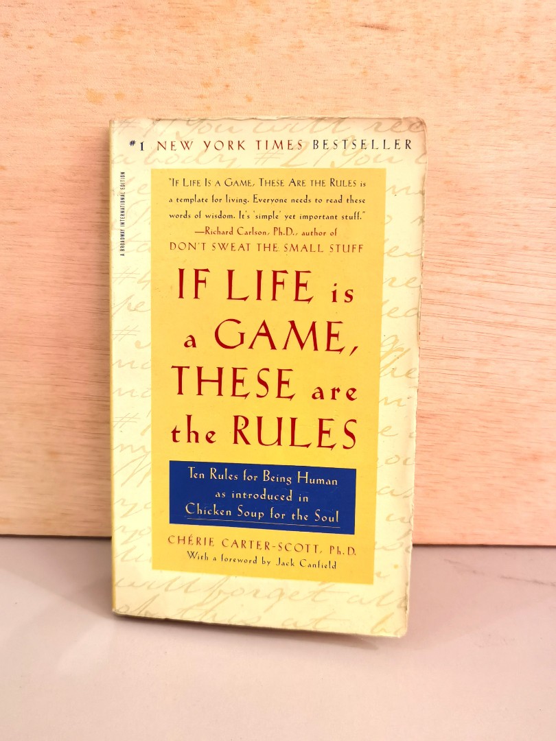 If Life Is a Game, These Are the Rules – Seven Good Things