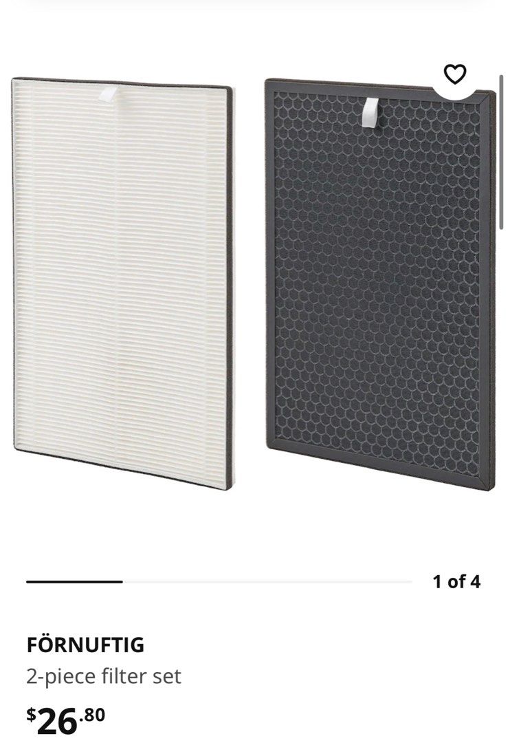 IKEA air purifier , TV & Home Appliances, Air Purifiers & Dehumidifiers on Carousell