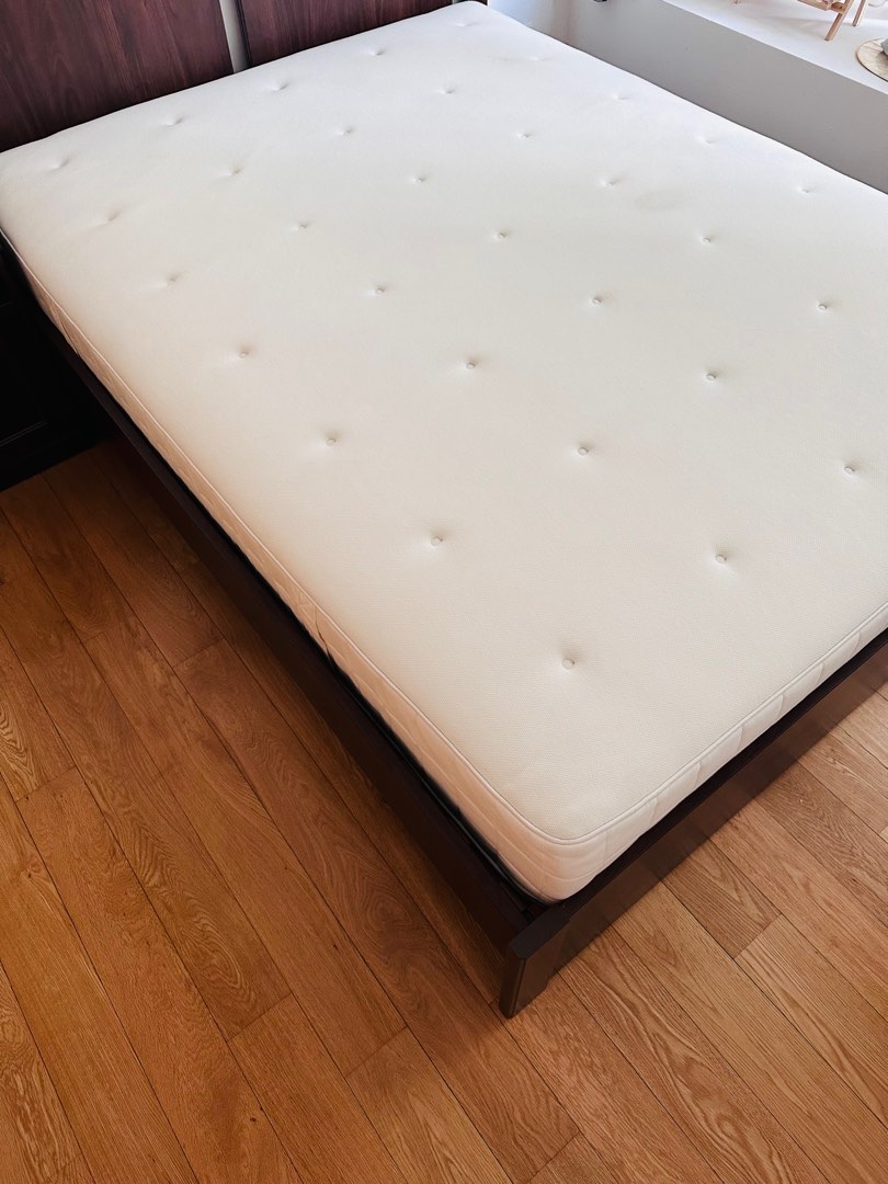 IKEA Hyllestad Queen Size Mattress, Furniture & Home Living, Furniture