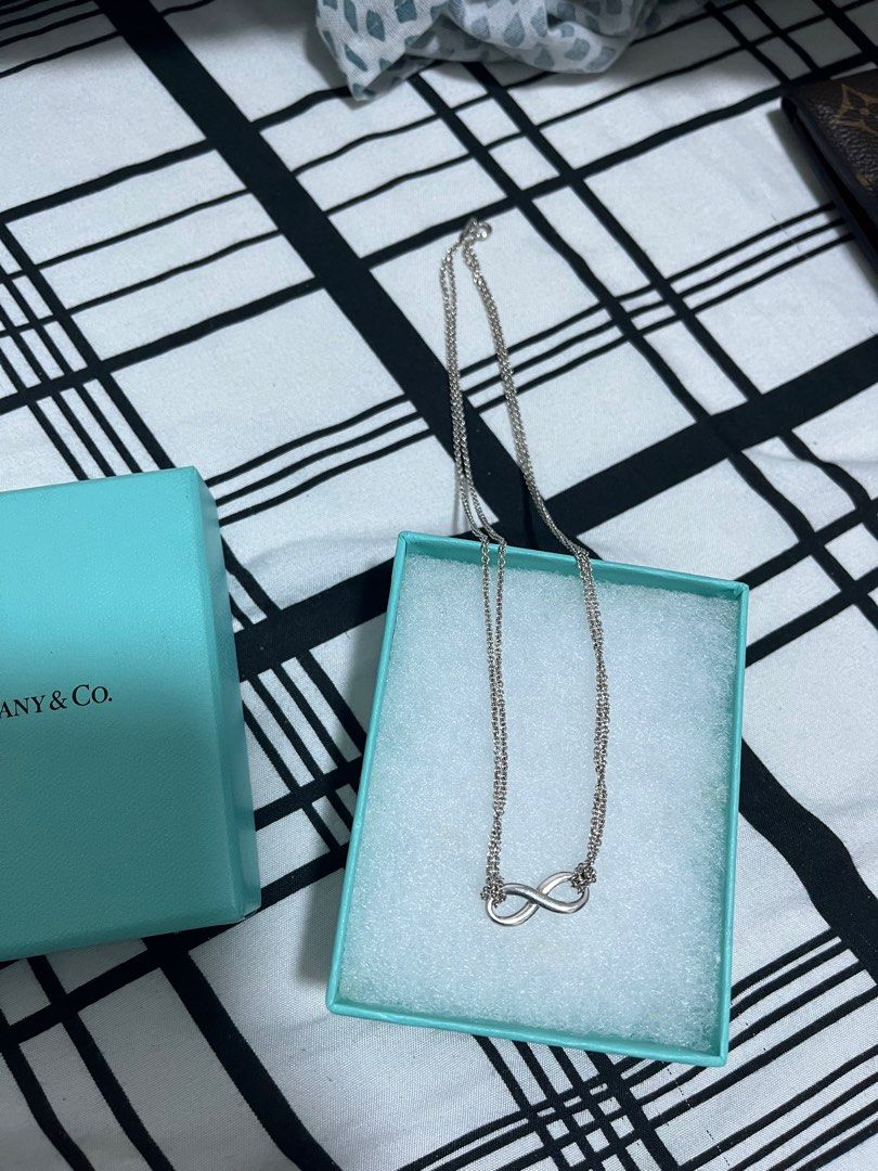 Tiffany & Co Love Infinity Pendant Necklace in Sterling Silver - Earth  Luxury