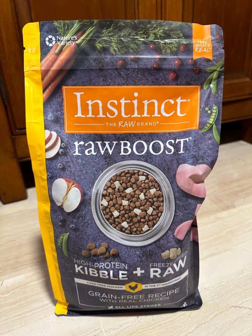 Instinct Raw Kibble, Pet Supplies, Pet Food on Carousell