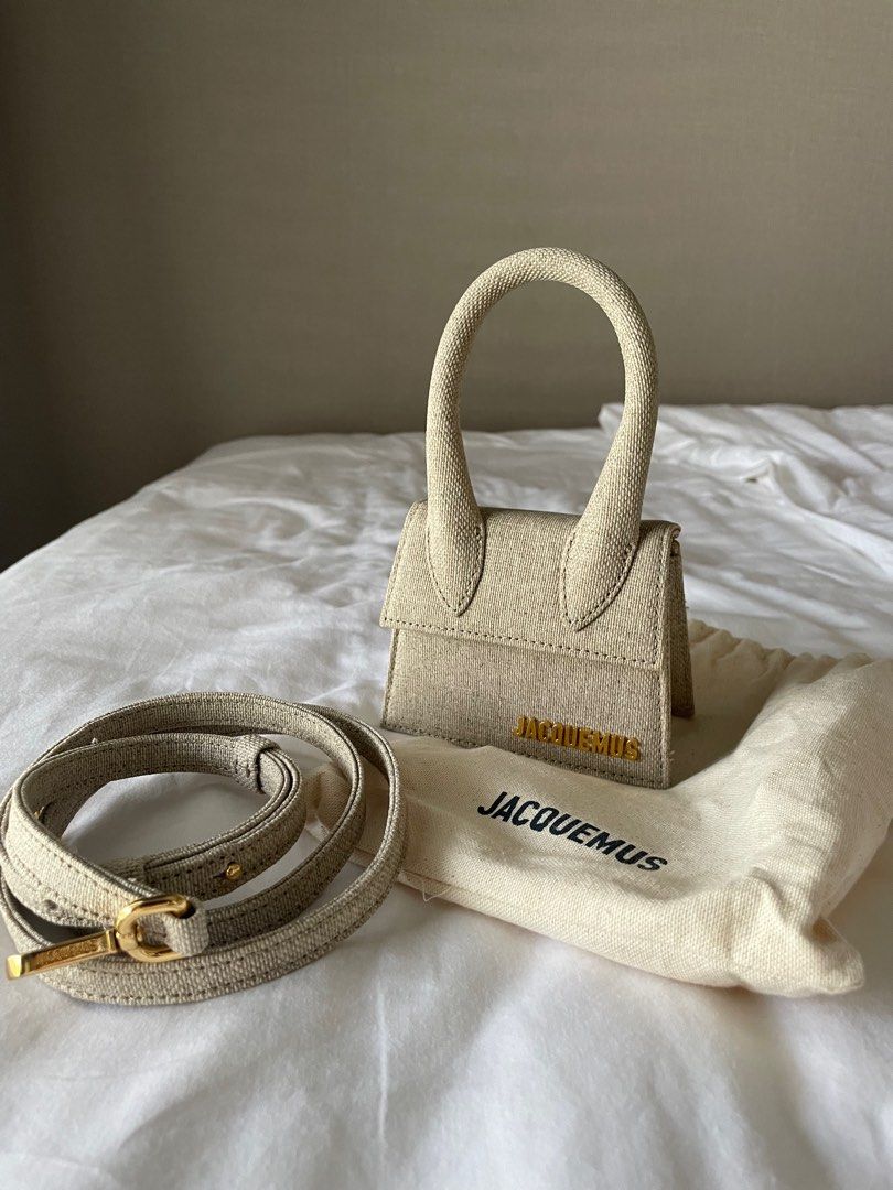 Jacquemus le chiquito moyen linen sale