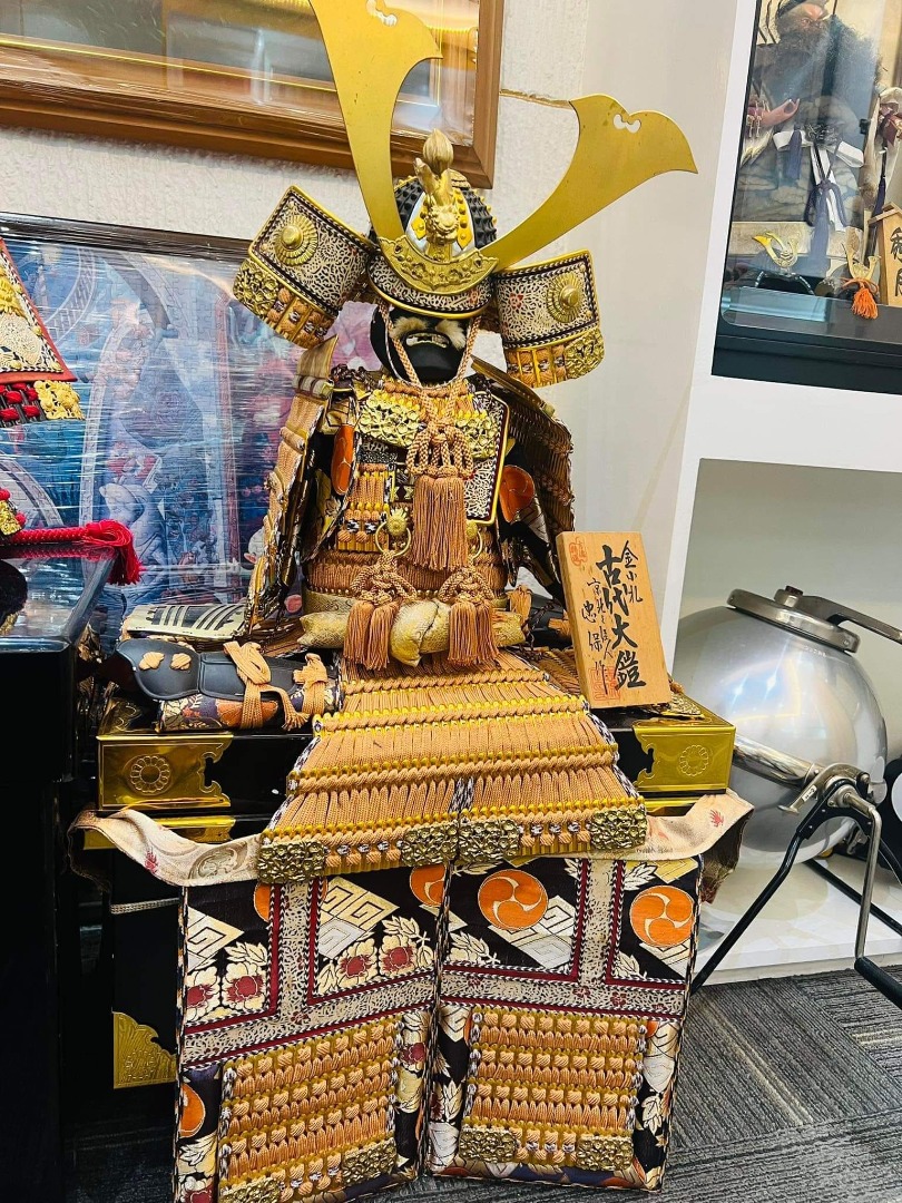 JAPANESE SAMURAI WARRIOR HELMET, Hobbies & Toys, Memorabilia ...