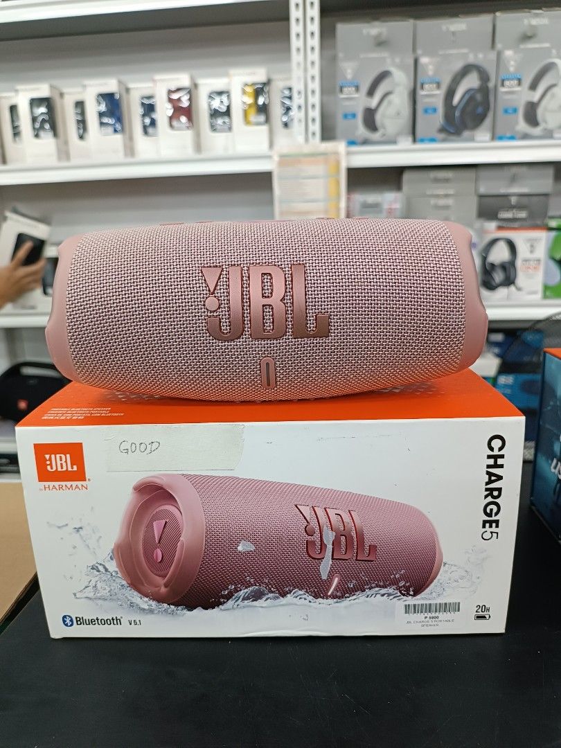 JBL Charge 5 (Category: Soundbars, Speakers & Amplifiers) located in Muntinlupa City. Submitted by aussiesurplus (Listing ID 1242803424, Image 3). Description: *** To our valued customer Thank you for your interest to buy from our shop. Any issues or concern, let us know by sending us a message to settle it to your satisfaction. Please manage expectation for all our products are Surplus from Australia. For details and clarification, click chat bo