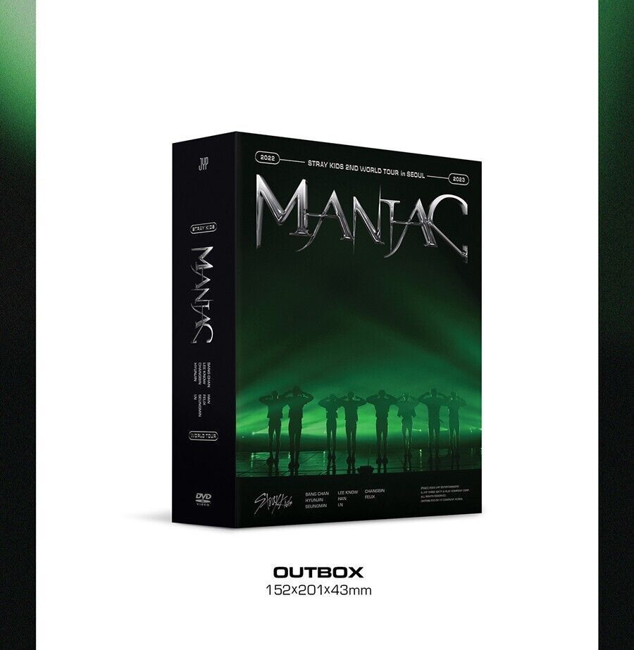 Stray Kids 2nd World Tour MANIAC in SEOUL 韓國版3 DVD 中文字幕訂