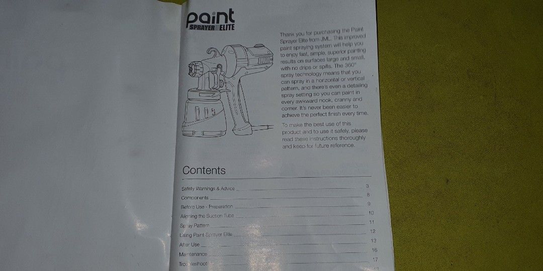 JML Paint Sprayer Elite on Carousell