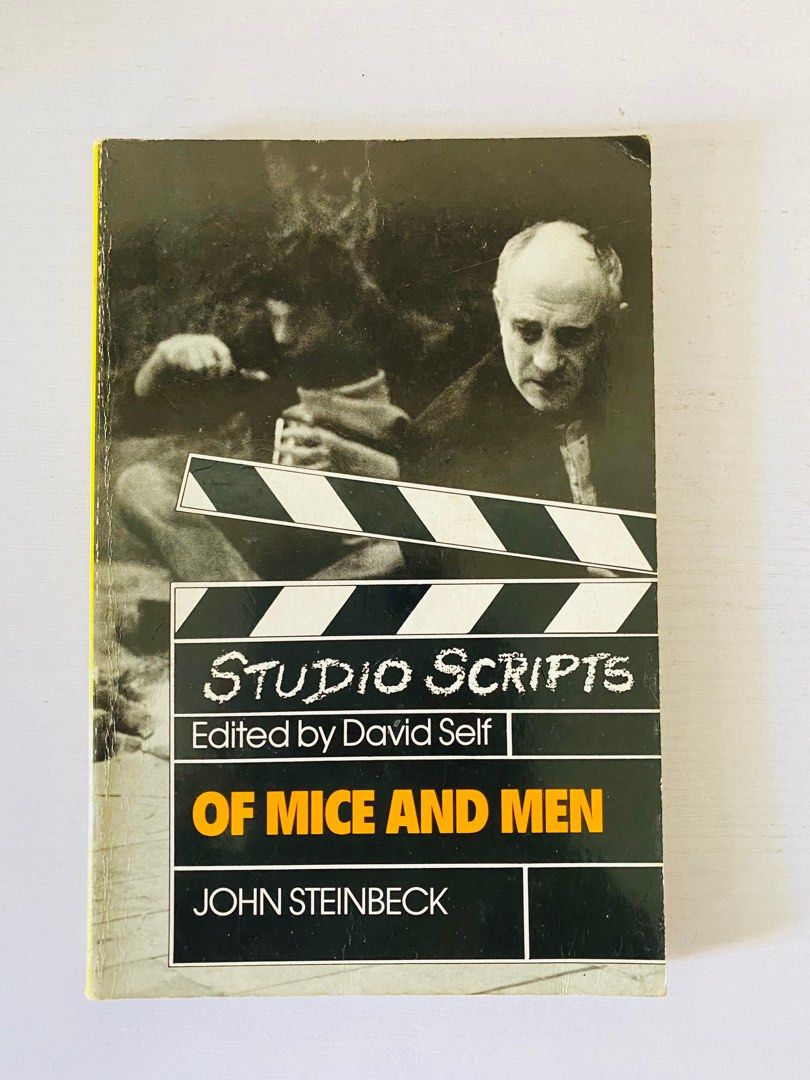 John Steinbeck’s of Mice and Men (Studio Script) (Category: Storybooks) located in Bulacan. Submitted by mjbny (Listing ID 1242733585, Image 1). Description: This is the studio/play script, not the novel itself.