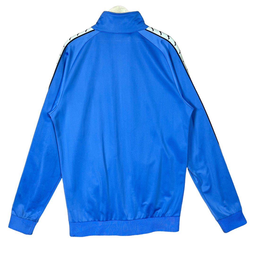 Kappa Sidetape Track Top Jacket Blue Size Extra Large Men s