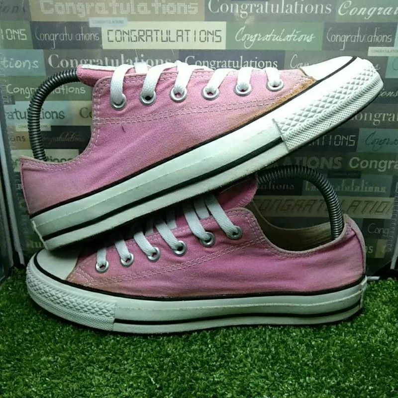 Kasut converse pink shop