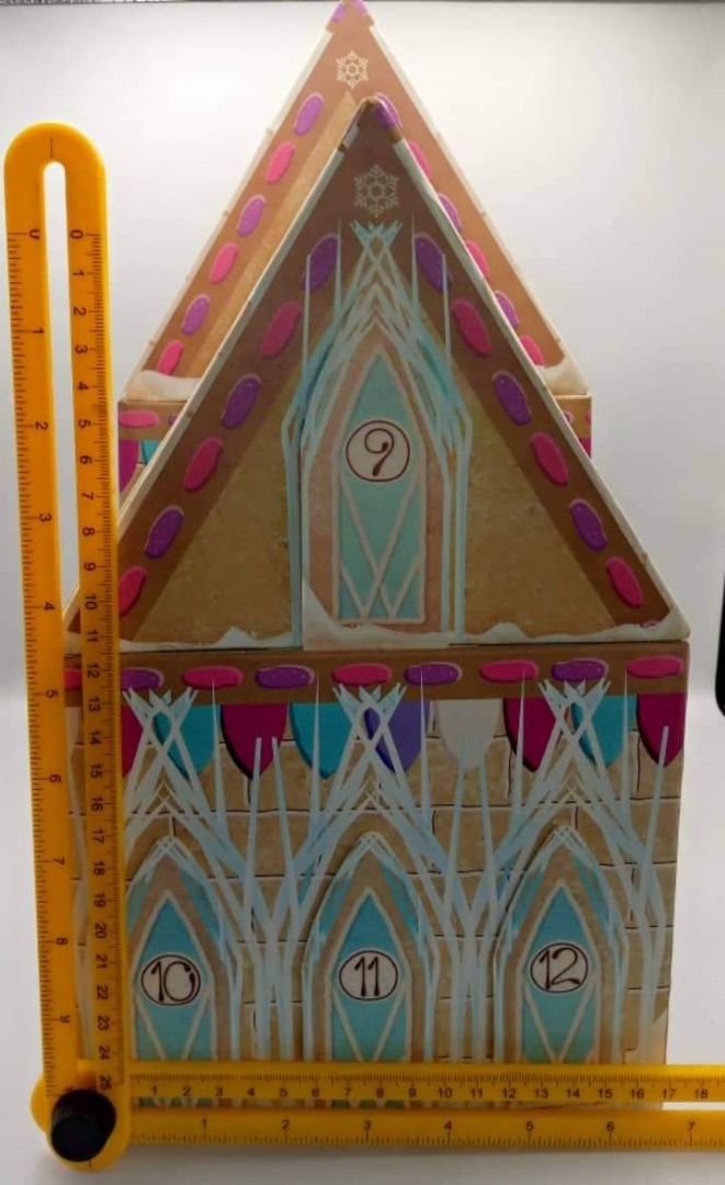 KID KRAFT Disney Frozen Arendelle Castle Advent Calendar Sturdy Hard