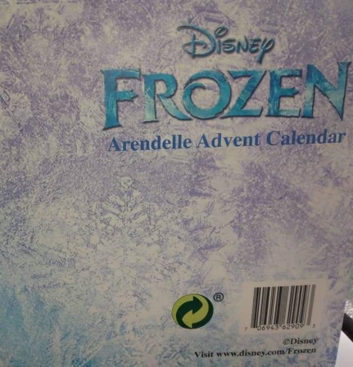 KID KRAFT Disney Frozen Arendelle Castle Advent Calendar Sturdy Hard