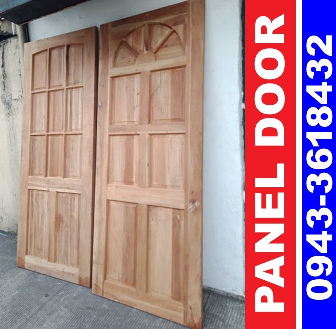 Kiln Dried Wooden Panel Door Zen Door Door Hardware on Carousell