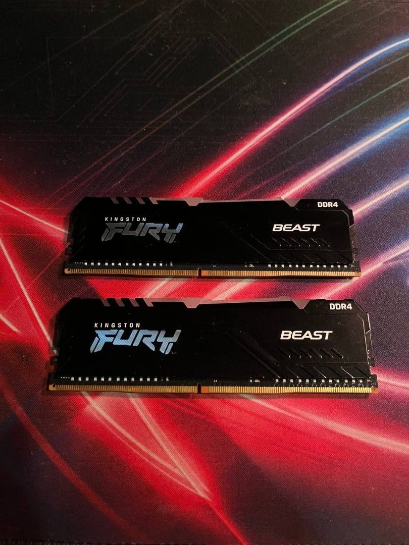 Kingston Fury 16GB (2x8GB) DDR4 3200MHz CL 16 Beast RGB