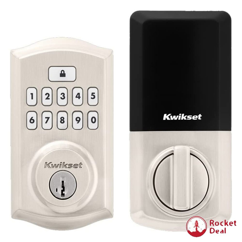 Kwikset SmartCode 260 Keyless Electronic Keypad Deadbolt, Microban