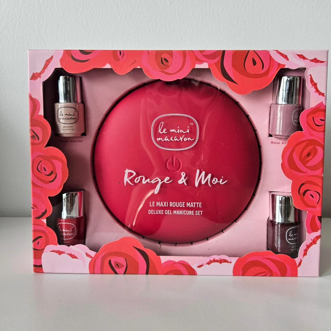 Le Mini Macaron Le Maxi Gel Manicure Set Rouge & Moi 8-pack • Price »