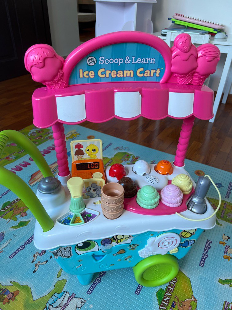 Leapfrog Ice Cream Cart, Hobbies & Toys, Toys & Games on Carousell