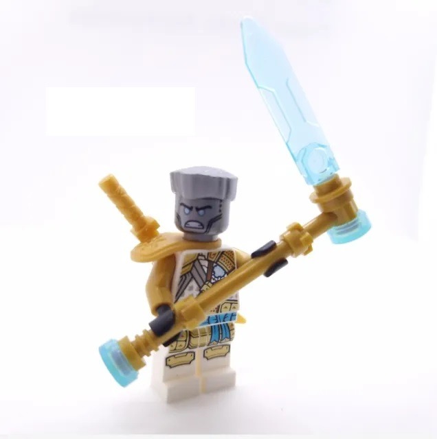 LEGO Ninjago MiniFig NJO806 Zane Golden Ninja Crystalized
