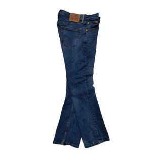 Levis 527 Single R Blue Denim Jeans Vintage Vtg Non Selvedge Japan