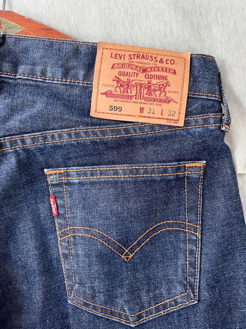 Levi's 599 牛仔褲, 男裝, 褲＆半截裙, 牛仔褲- Carousell