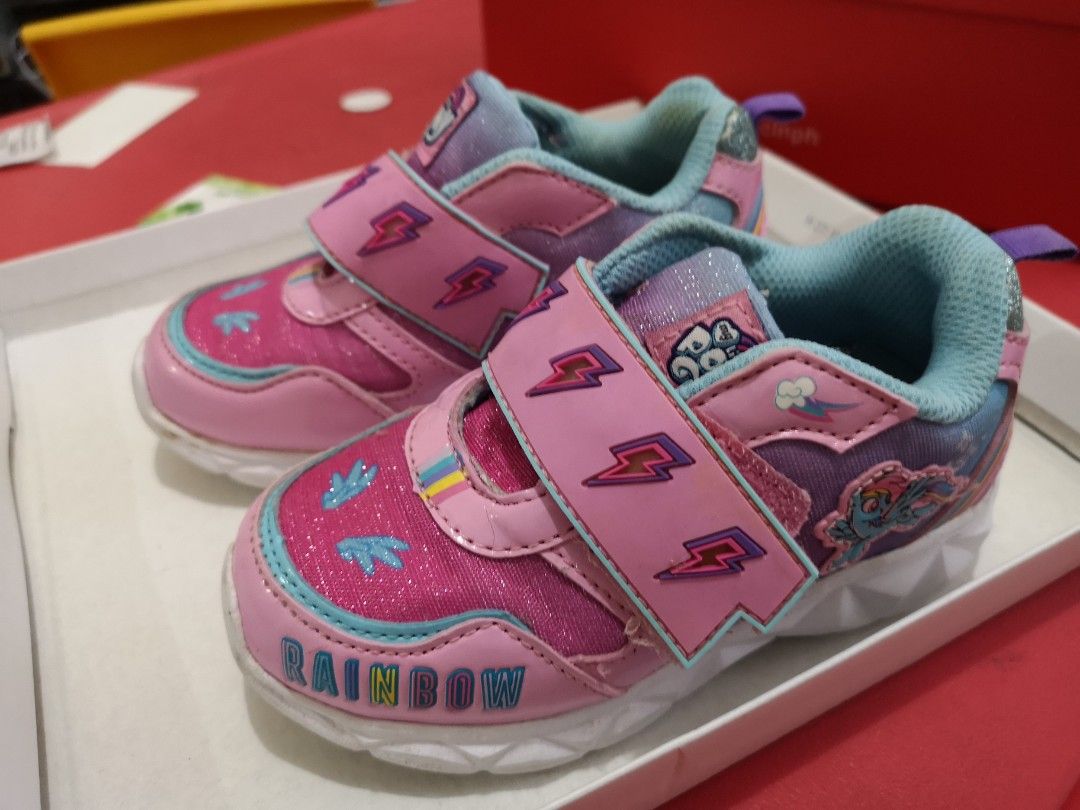 My little pony shoes light up hot sale