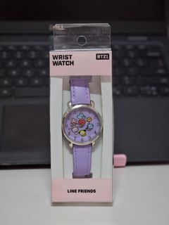 Line Friends BT21 Wrist Watch (Purple)
