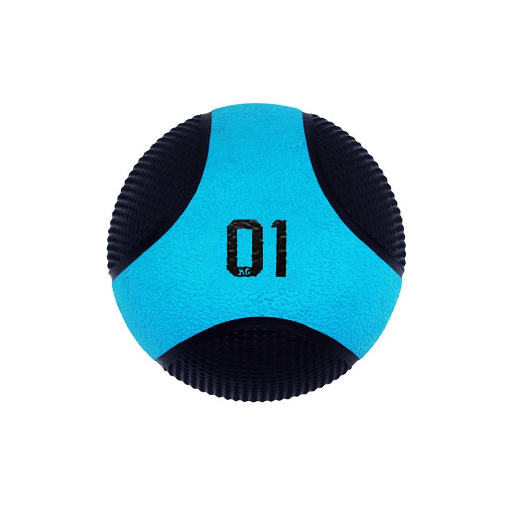 Médecine Ball Tactical Steel – De 1 à 8 Kg, Grip Antidérapant, Code Couleur – Pour Rééducation Et Musculation